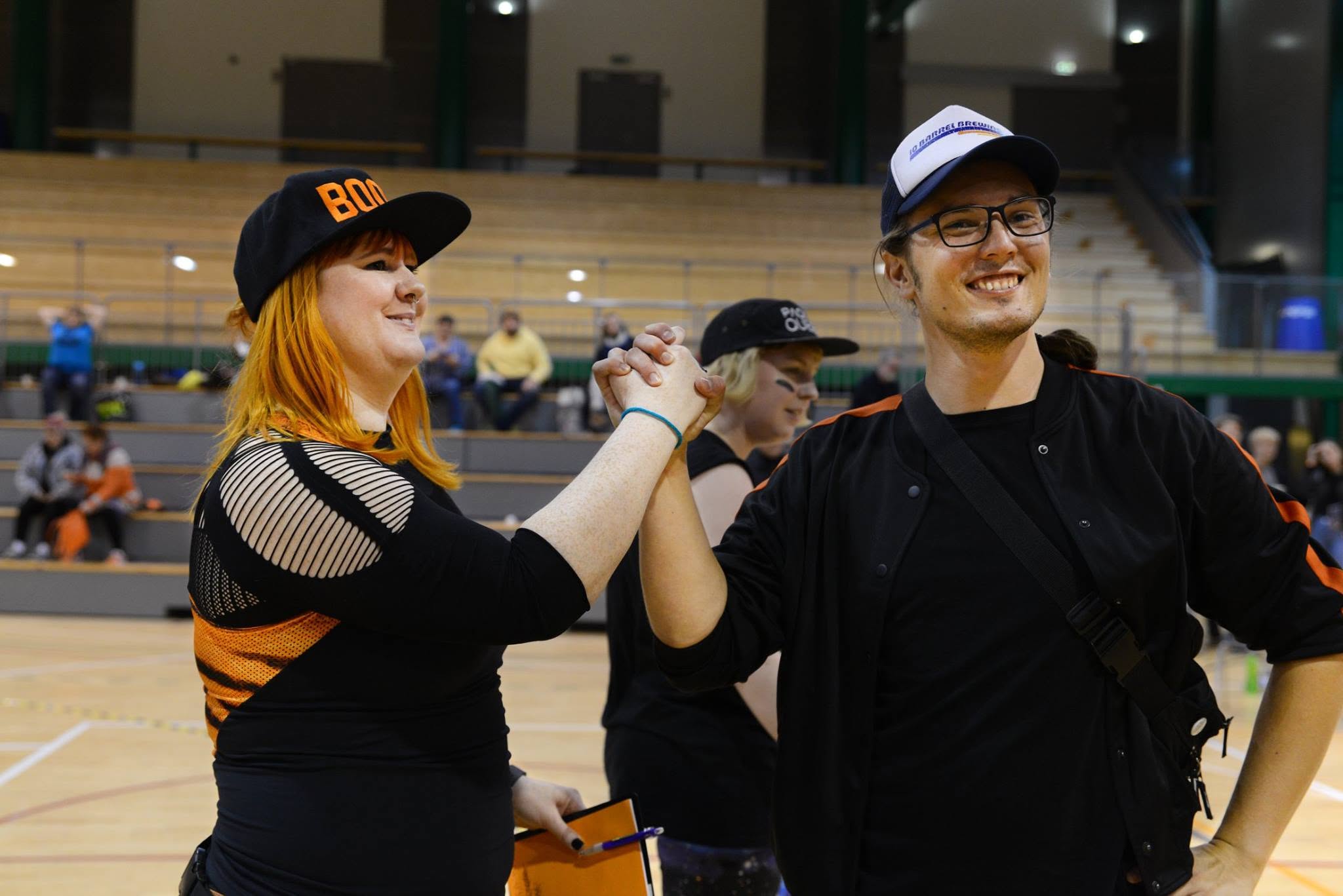 Team volunteers